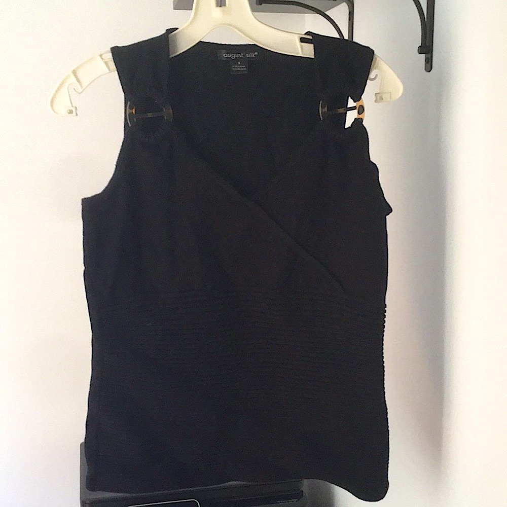 Sexy August Silk Tank